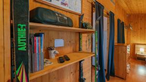 Η κουζίνα ή μικρή κουζίνα στο Ski House Jursport