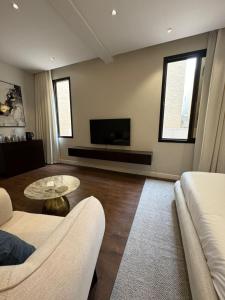 TV a/nebo společenská místnost v ubytování Elegant studio - COZY apt