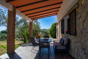 Balkón alebo terasa v ubytovaní Casa Rural La Recuera