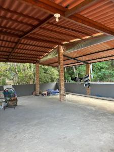 Patio nebo venkovní prostory v ubytování Casa de praia