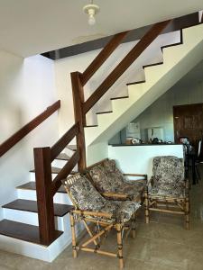 Posezení v ubytování Casa de praia