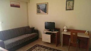 TV a/nebo společenská místnost v ubytování Penzion da Giacomo