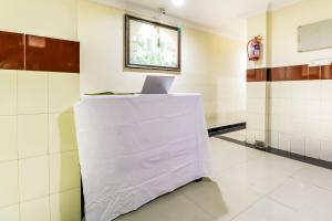 Koupelna v ubytování SPOT ON Srinivasa Residency