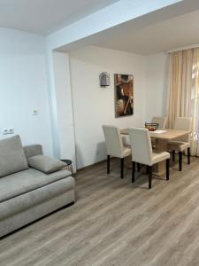 Area soggiorno di Urban Stay Kremsmünster Premium Apartment