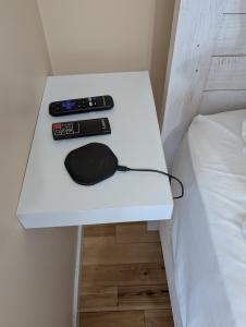 Postel nebo postele na pokoji v ubytování Salish B&B and Spa