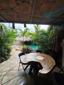 La pileta dentro o cerca de Cahuita Vibe