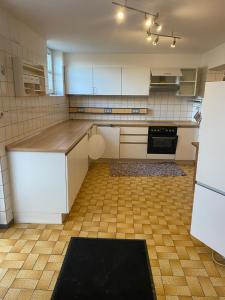 Η κουζίνα ή μικρή κουζίνα στο Ferienwohnung am Ellerbach +3 φωτογραφίες