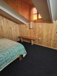 Posteľ alebo postele v izbe v ubytovaní VERDEAGUA Hostal