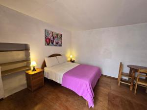 Postel nebo postele na pokoji v ubytování Barrio Inka B&B