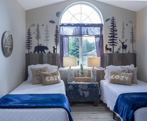 Ένα ή περισσότερα κρεβάτια σε δωμάτιο στο Black Bay Getaway Private Bay Access