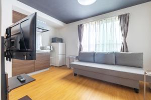 TV a/nebo společenská místnost v ubytování 67 Apt Waseda Shinjuku