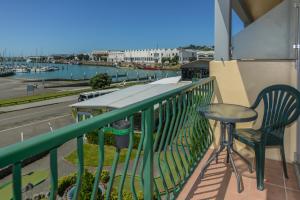 En balkong eller terrasse på Bluewater Hotel