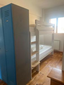 Postel nebo postele na pokoji v ubytování Las Hadas Albergue -solo para Peregrinos - Vegano -Bar