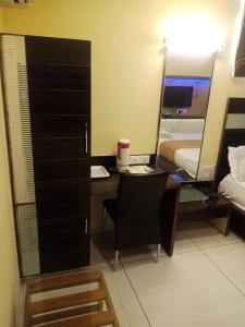 Posezení v ubytování hotel kadamb inn