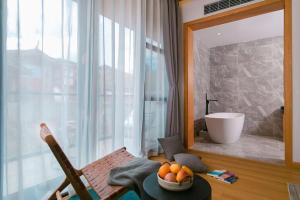 Koupelna v ubytování Yueyangli Garden Hotel