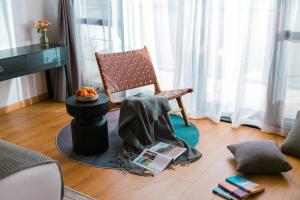 Posezení v ubytování Yueyangli Garden Hotel