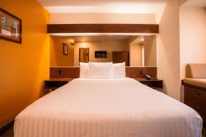 Postel nebo postele na pokoji v ubytování Microtel Inn and Suites by Wyndham Ciudad Juarez, US Consulate