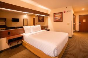 Postel nebo postele na pokoji v ubytování Microtel Inn and Suites by Wyndham Ciudad Juarez, US Consulate