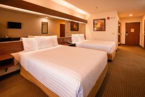 Postel nebo postele na pokoji v ubytování Microtel Inn and Suites by Wyndham Ciudad Juarez, US Consulate