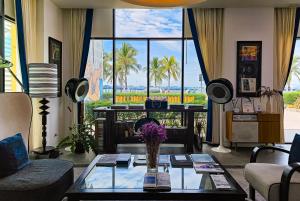 Posezení v ubytování Wave Hotel Pattaya