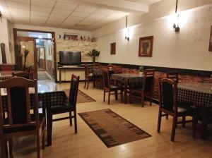 TV a/nebo společenská místnost v ubytování Urban Boutique Hotel