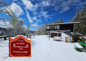 Chalet Perle des Hauts v zimě