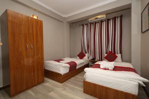 Lova arba lovos apgyvendinimo įstaigoje Bed and Pillow Hostel