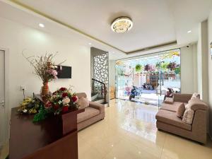Posezení v ubytování My My House Đà Lạt + 31 fotografií