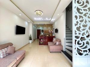 Posezení v ubytování My My House Đà Lạt