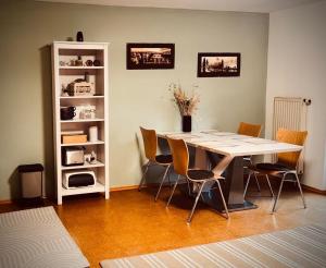 Χώρος καθιστικού στο Garden view apartment
