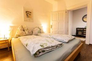 Letto o letti in una camera di Seebühnenblick