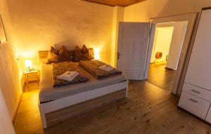 Letto o letti in una camera di Seebühnenblick