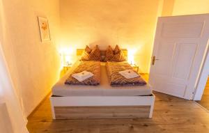 Letto o letti in una camera di Seebühnenblick