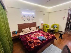 Khu vực ghế ngồi tại The Cozy Mountain Escape - Doon