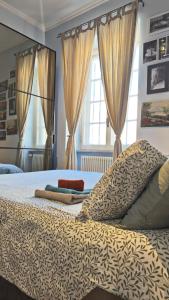 Postel nebo postele na pokoji v ubytování Dalla Spiaggetta a Quinto