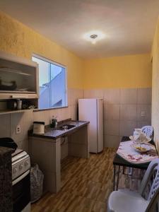 Køkken eller tekøkken på Casa Porto das Conchas