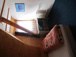 TV a/nebo společenská místnost v ubytování Guest House U Lakomce