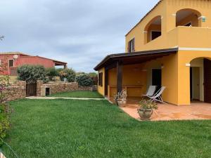 Zahrada ubytování Casa bouganville Vignola Mare