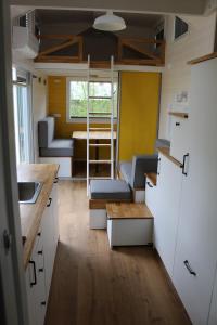 Posezení v ubytování Tinyhouse Horssen