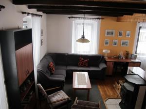 Posezení v ubytování Guest House U Lakomce