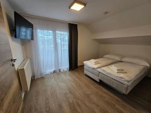 Posteľ alebo postele v izbe v ubytovaní New, cozy retreat, 300 m to ski bus in Schladming Region