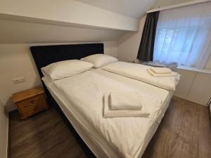 Posteľ alebo postele v izbe v ubytovaní New, cozy retreat, 300 m to ski bus in Schladming Region