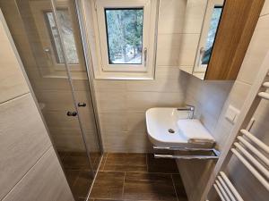 Kúpeľňa v ubytovaní New, cozy retreat, 300 m to ski bus in Schladming Region + 37 fotografií