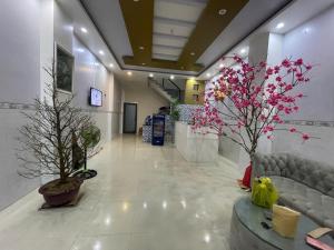 Vstupní hala nebo recepce v ubytování HALA Hotel