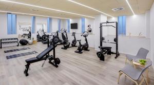 Fitness centrum a/nebo fitness zařízení v ubytování Sercotel Boulevard Vitoria-Gasteiz