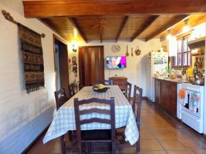 Dapur atau dapur kecil di chalet en ostende +5 gambar