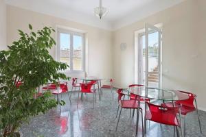 Posezení v ubytování Lodges le Mura
