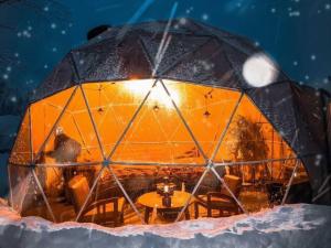 焚き火キャンプ場 Hokkaido Glamping - TAKIBI im Winter