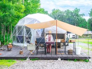 Gäste, die in der Unterkunft 焚き火キャンプ場 Hokkaido Glamping - TAKIBI übernachten