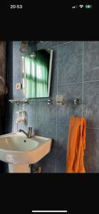 Koupelna v ubytování Guesthouse Zebo